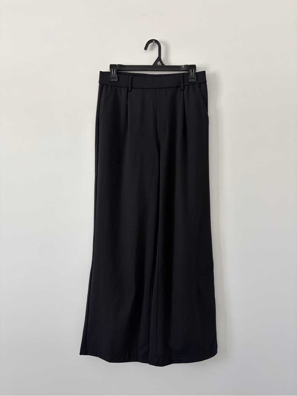 Halara Flex DayStretch High Rise Pocket Work Flare Pants Black NWT M - Picture 2 of 9